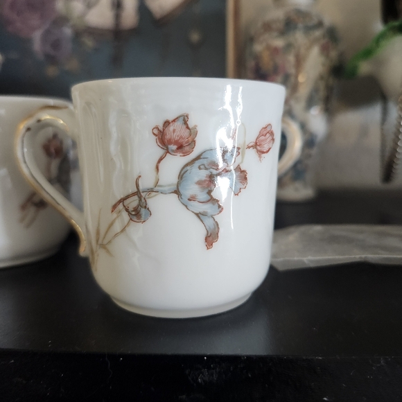 Limoges Porcelain Demitasse Cups Set Of 4 - Picture 5 of 8